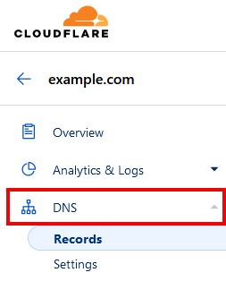 Cloudflare DNS